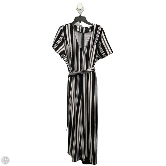 Jumpsuit By Lane Bryant In Black & White, Size: 1x