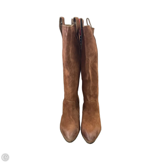 Boots Mid-calf Flats By Matisse In Brown, Size: 8