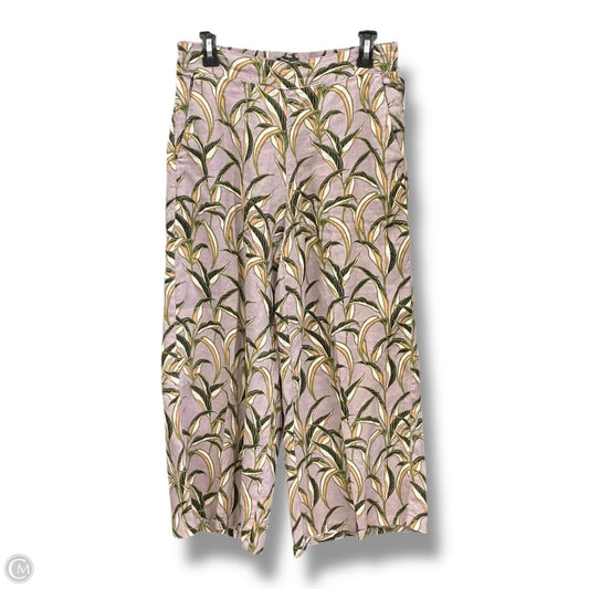 Pants Linen By Tahari By Arthur Levine In Purple, Size: 8