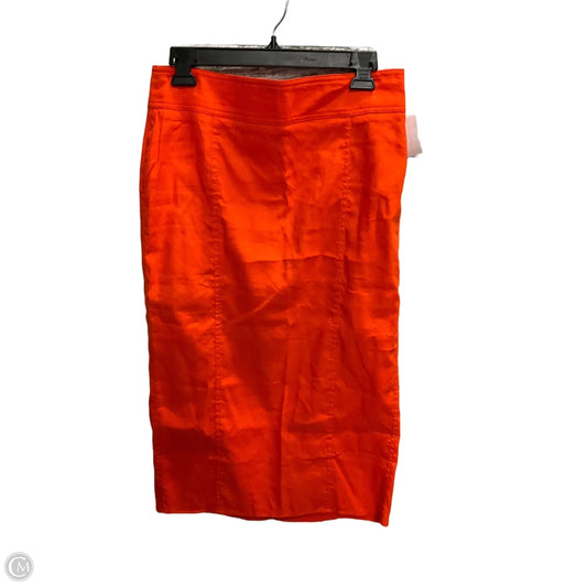 Skirt Maxi By J. Crew In Orange, Size: 10