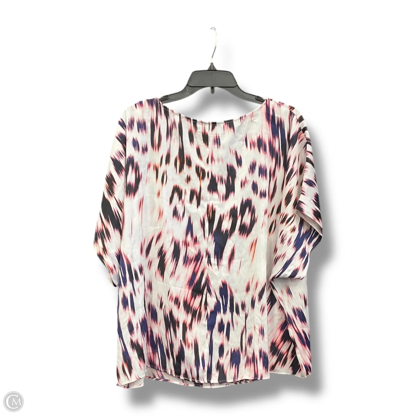 Top Short Sleeve By Jennifer Lopez In Multi-colored, Size: 1x