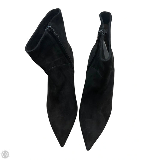 Boots Ankle Heels By Banana Republic In Black, Size: 8