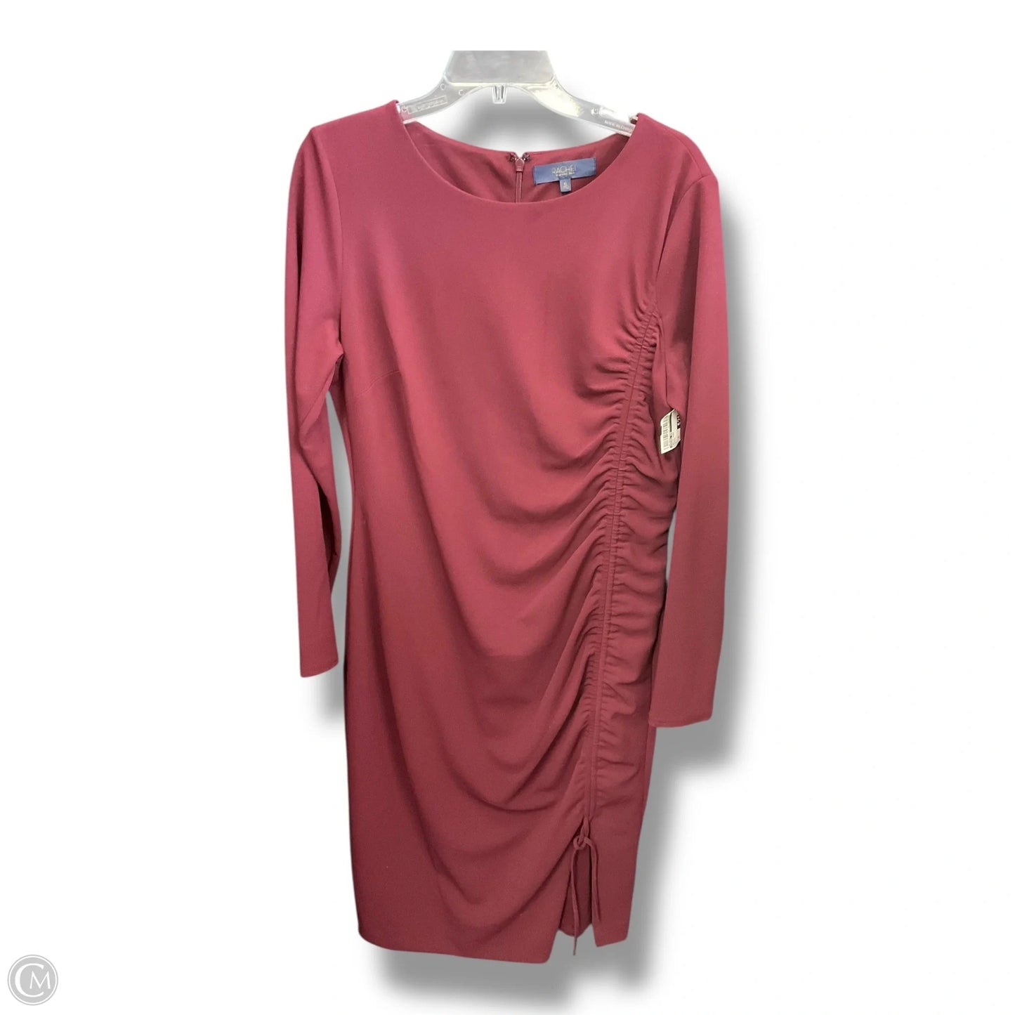 Dress Work By Rachel Zoe In Maroon, Size: Xl