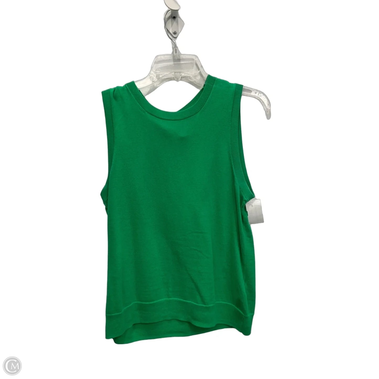 Top Sleeveless Basic By J. Crew In Green, Size: S