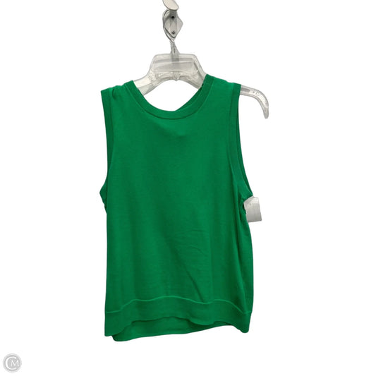 Top Sleeveless Basic By J. Crew In Green, Size: S