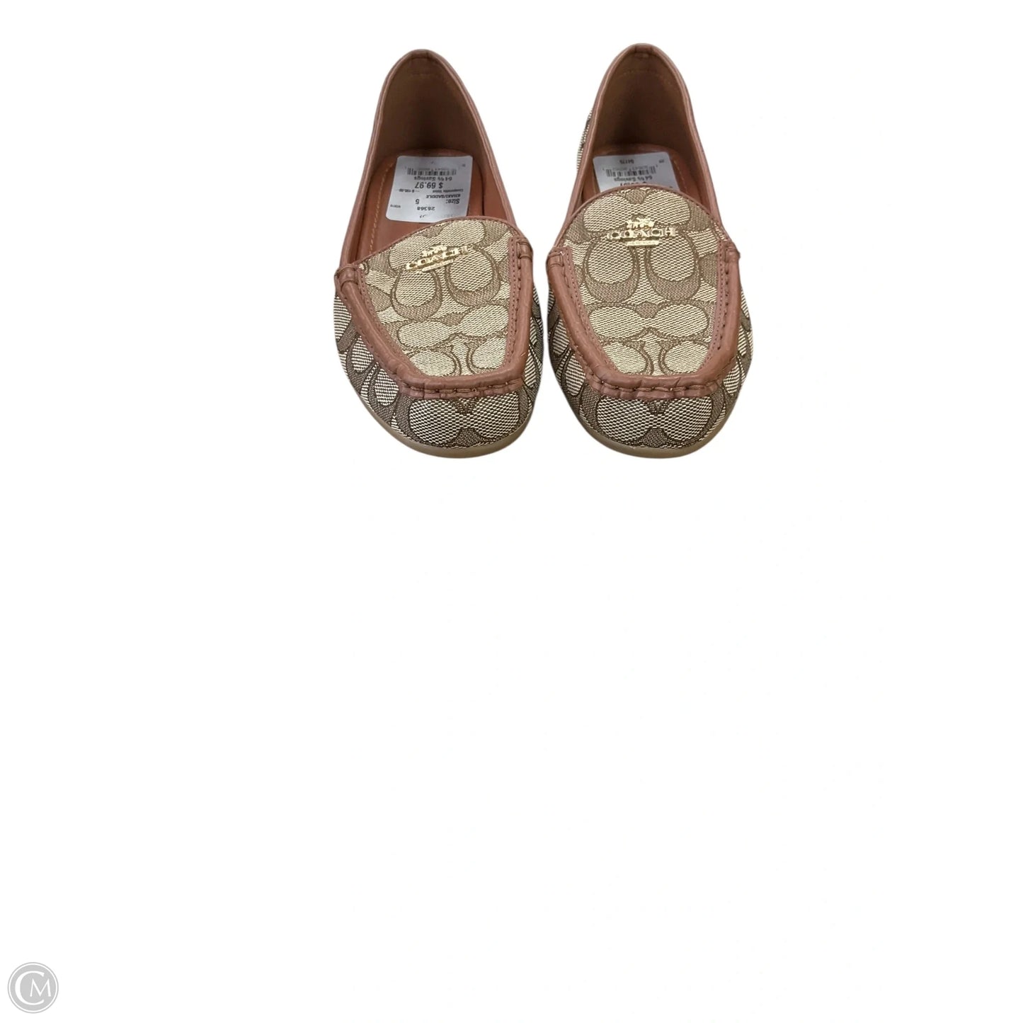 Shoes Designer By Coach In Tan, Size: 5