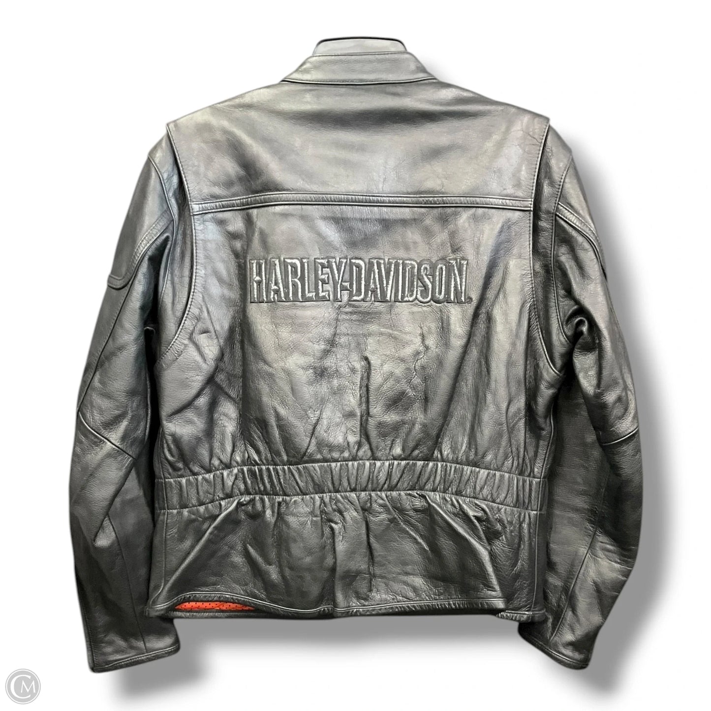 Jacket Leather By Harley Davidson In Black, Size: L