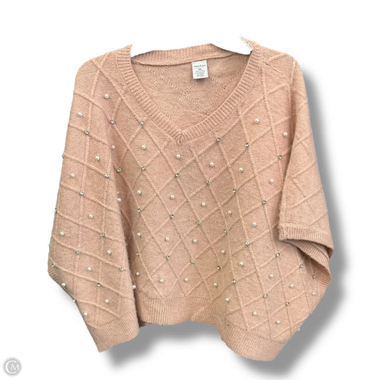 Poncho By Anna & Ava In Pink, Size: Osfm