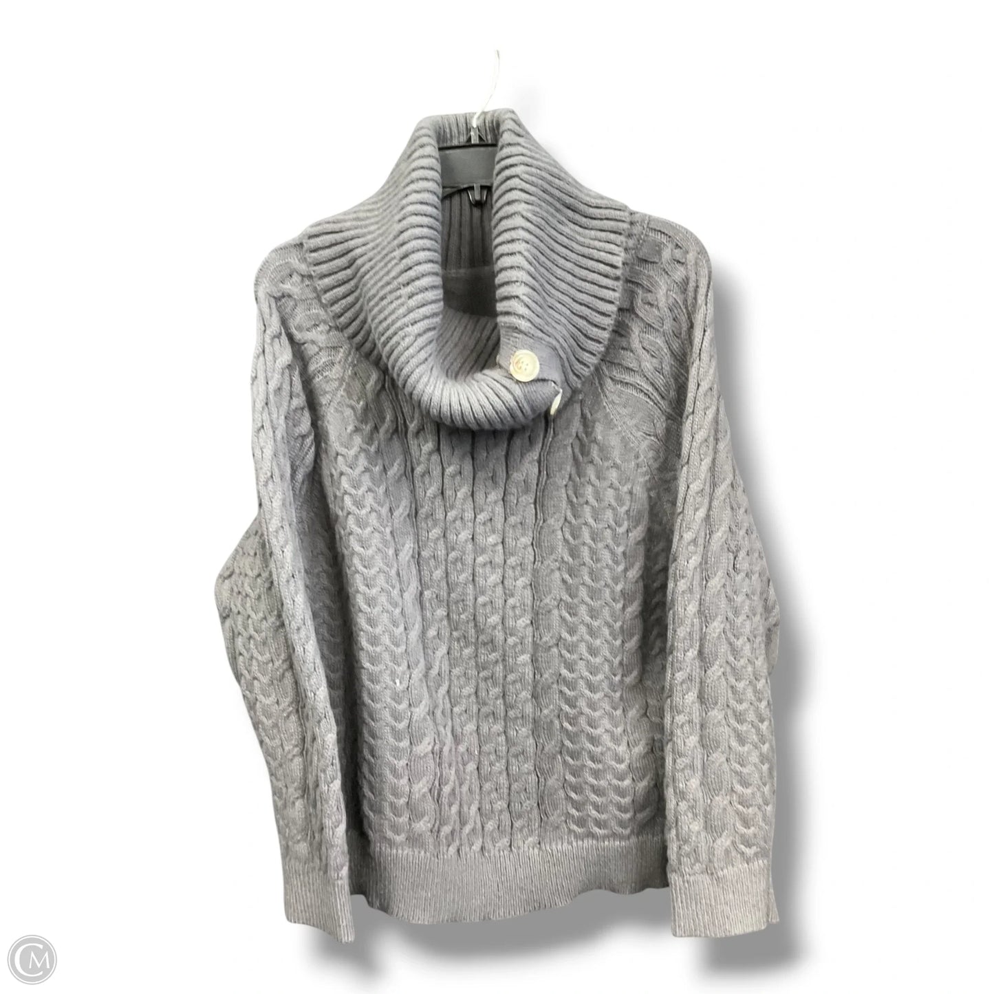 Sweater By Shein In Grey, Size: 2x