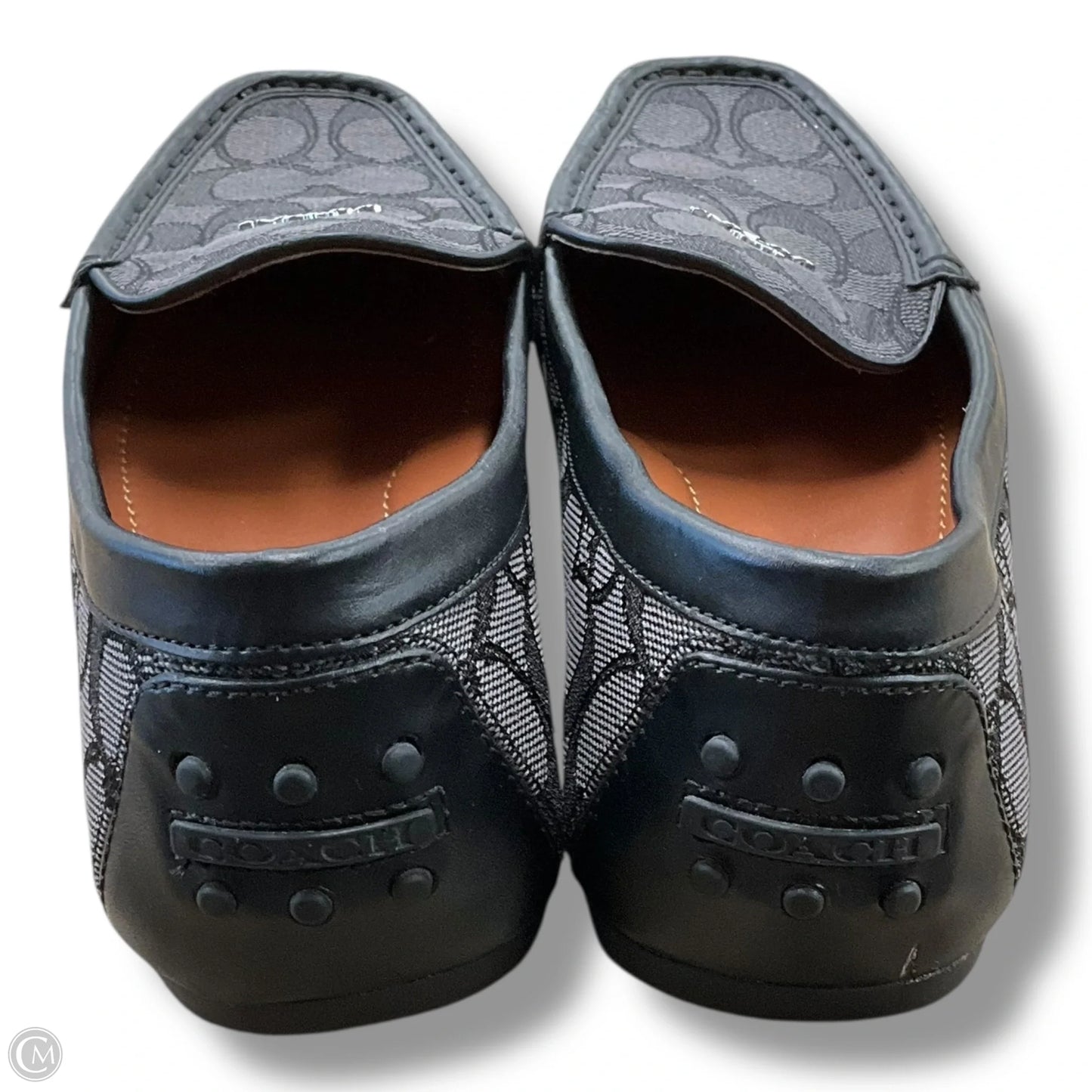 Shoes Designer By Coach In Black & Grey, Size: 7.5
