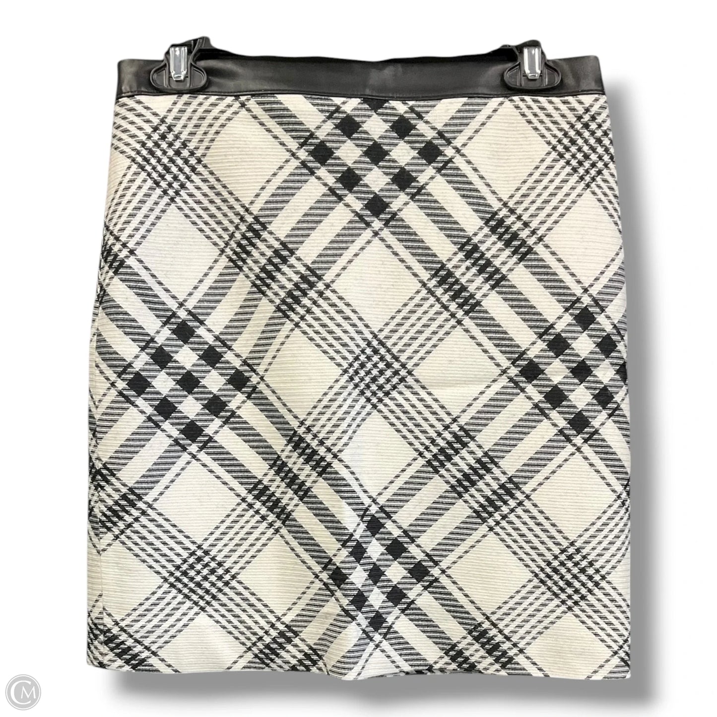 Skirt Midi By White House Black Market In Black & White, Size: 2