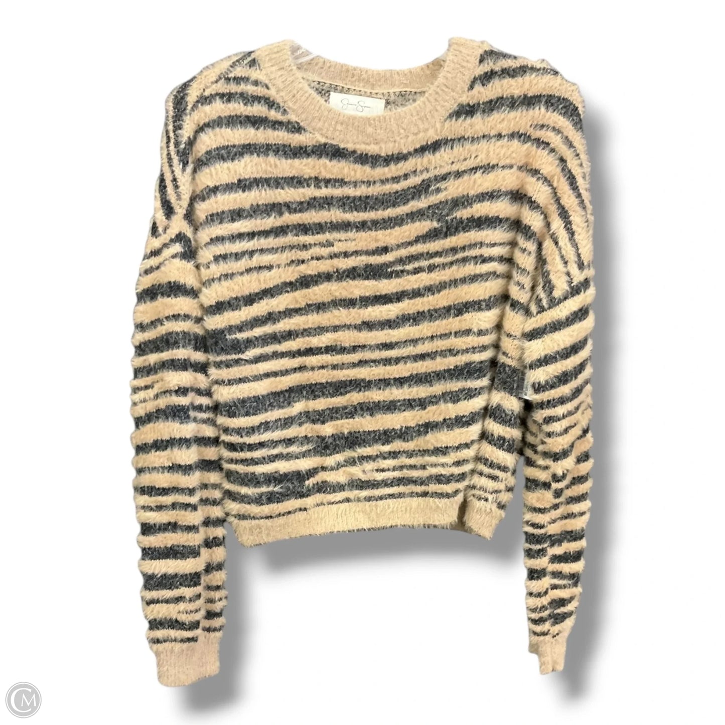 Sweater By Jessica Simpson In Animal Print, Size: S