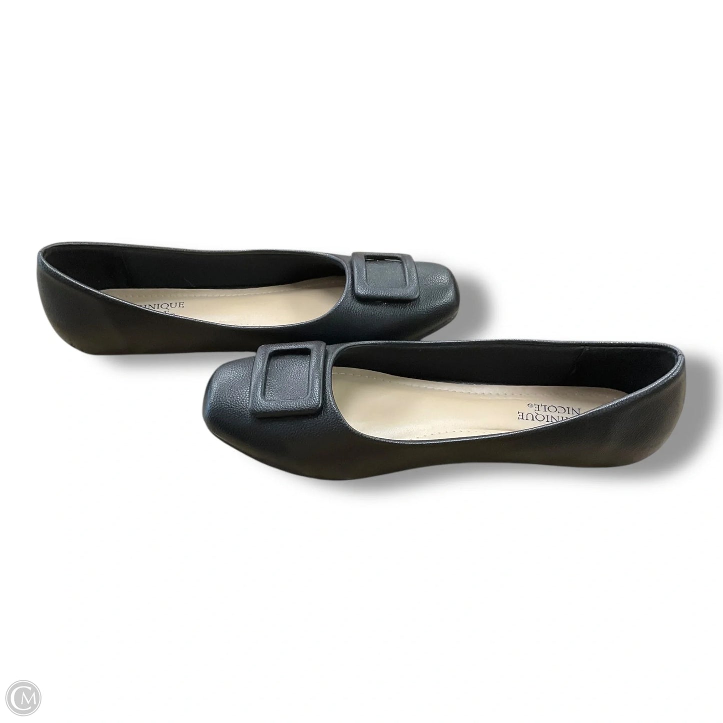 Shoes Flats By Clothes Mentor In Black, Size: 8.5