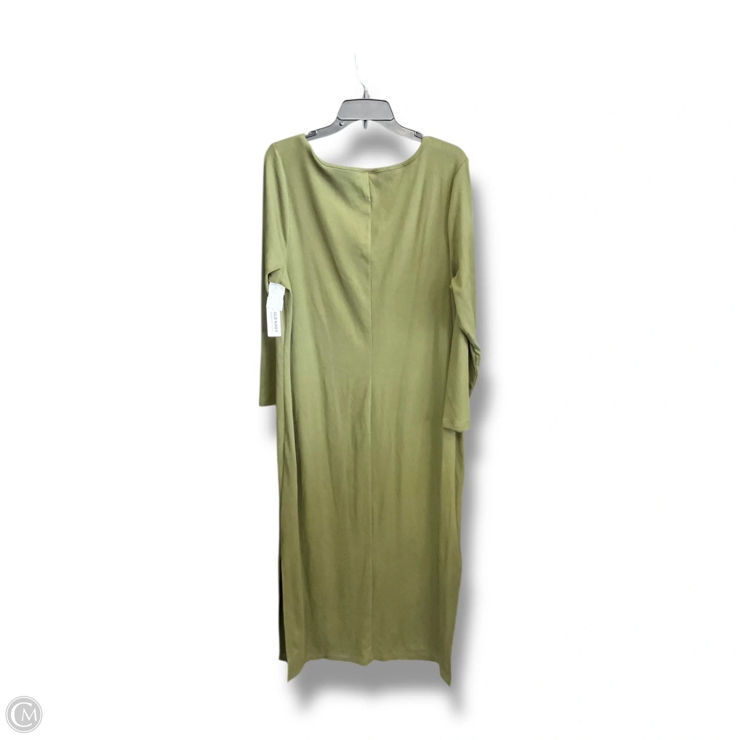 Dress Casual Maxi By Old Navy In Green, Size: Xxl