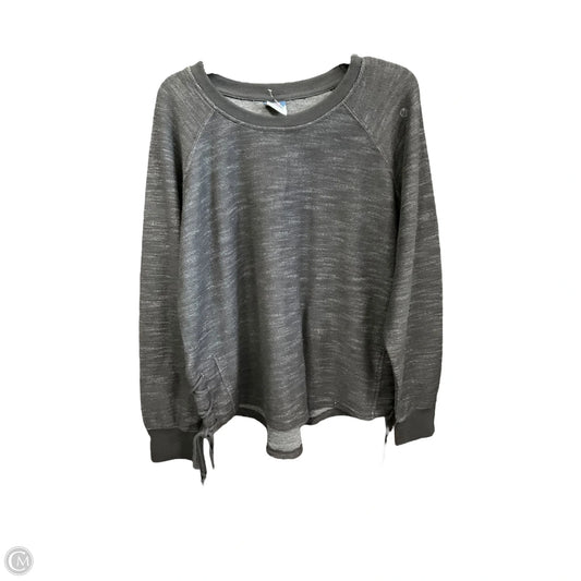 Sweatshirt Crewneck By Clothes Mentor In Black, Size: Xl