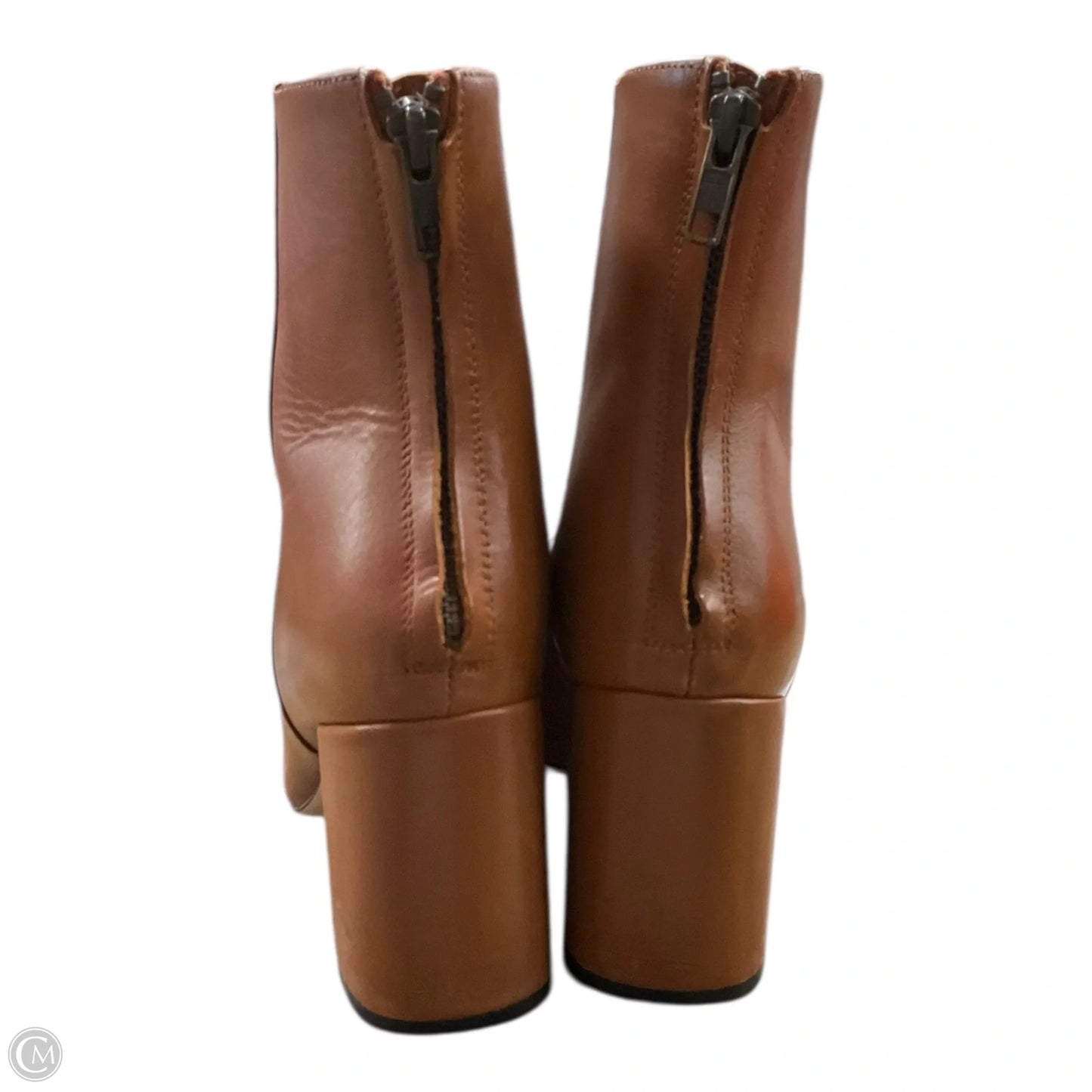 Boots Ankle Heels By J. Crew In Brown, Size: 7