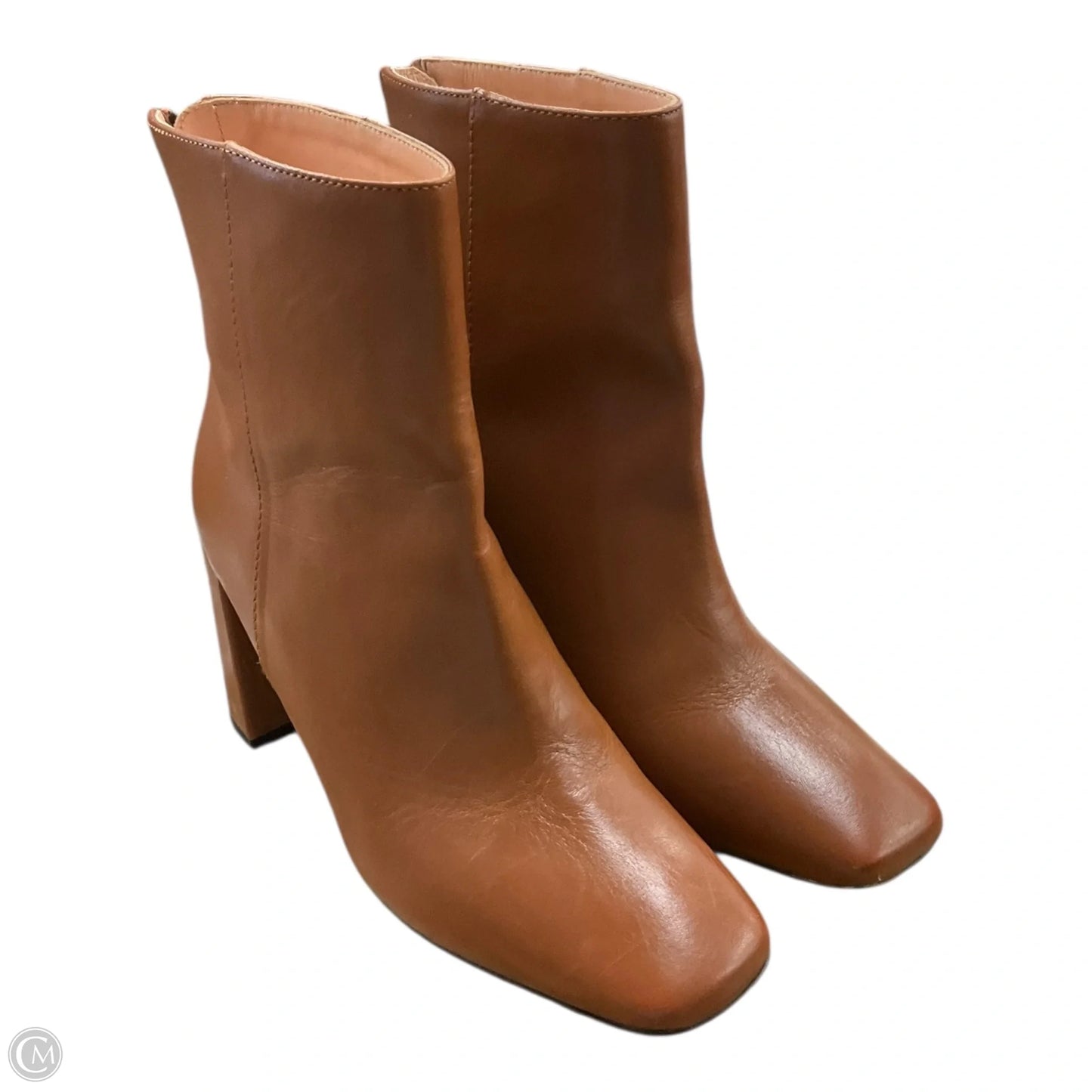 Boots Ankle Heels By J. Crew In Brown, Size: 7