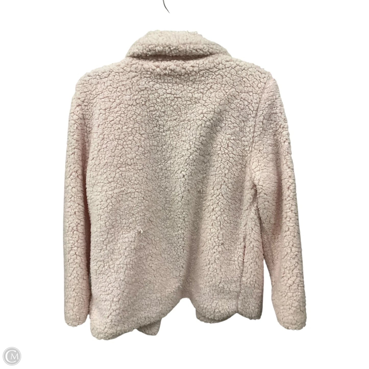 Jacket Faux Fur & Sherpa By Zeagoo In Pink, Size: M