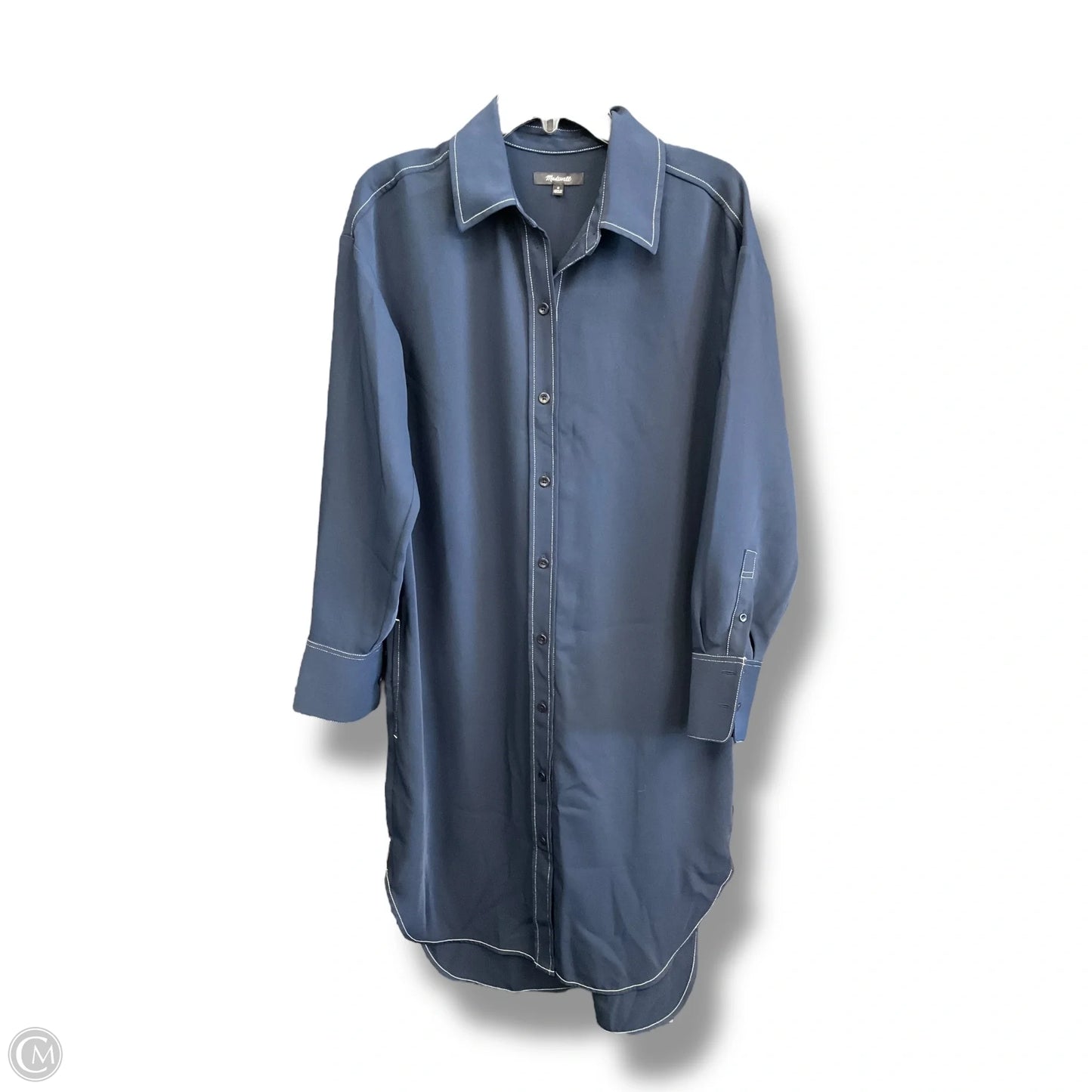 Dress Casual Maxi By Madewell In Navy, Size: M