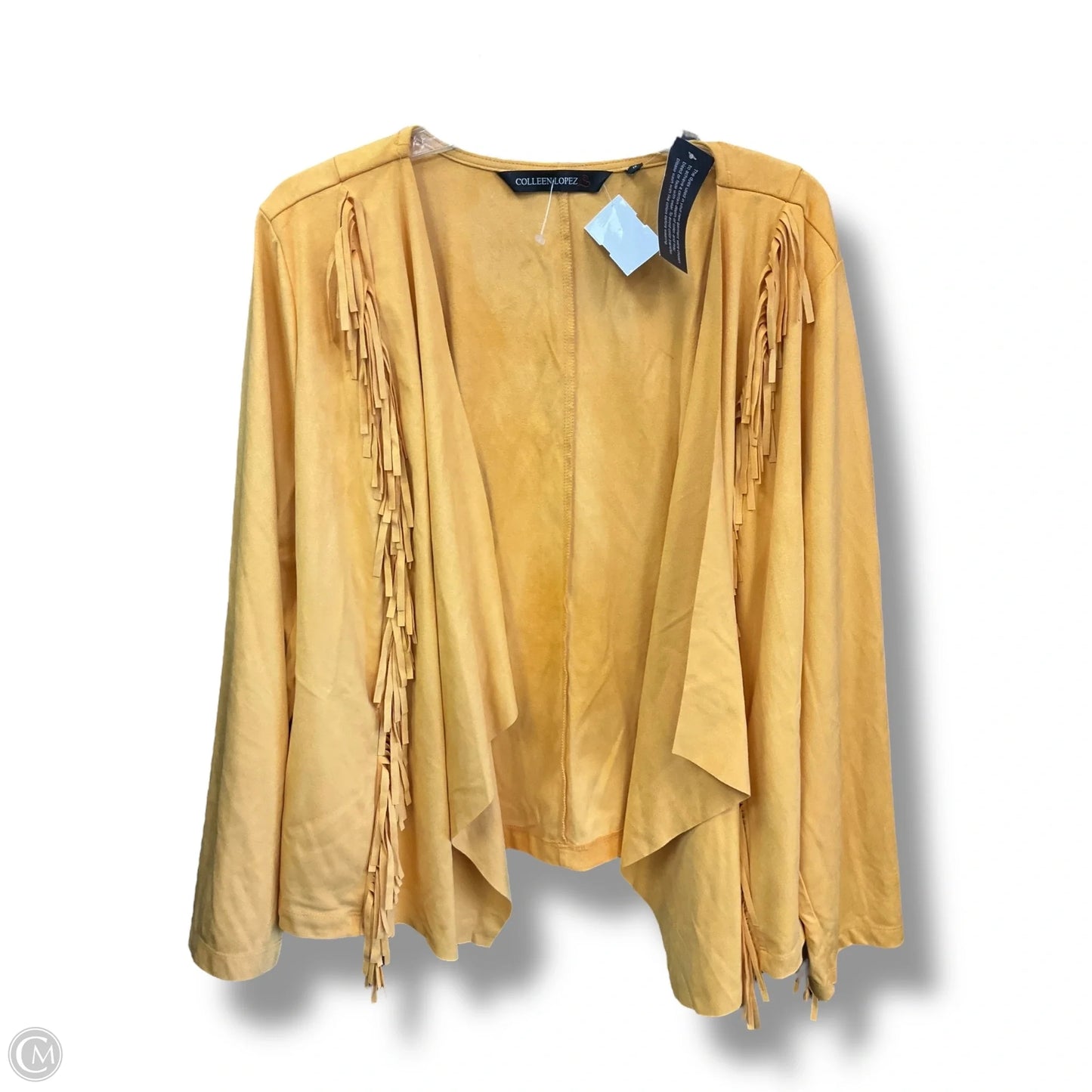 Cardigan By Colleen Lopez In Yellow, Size: 1x
