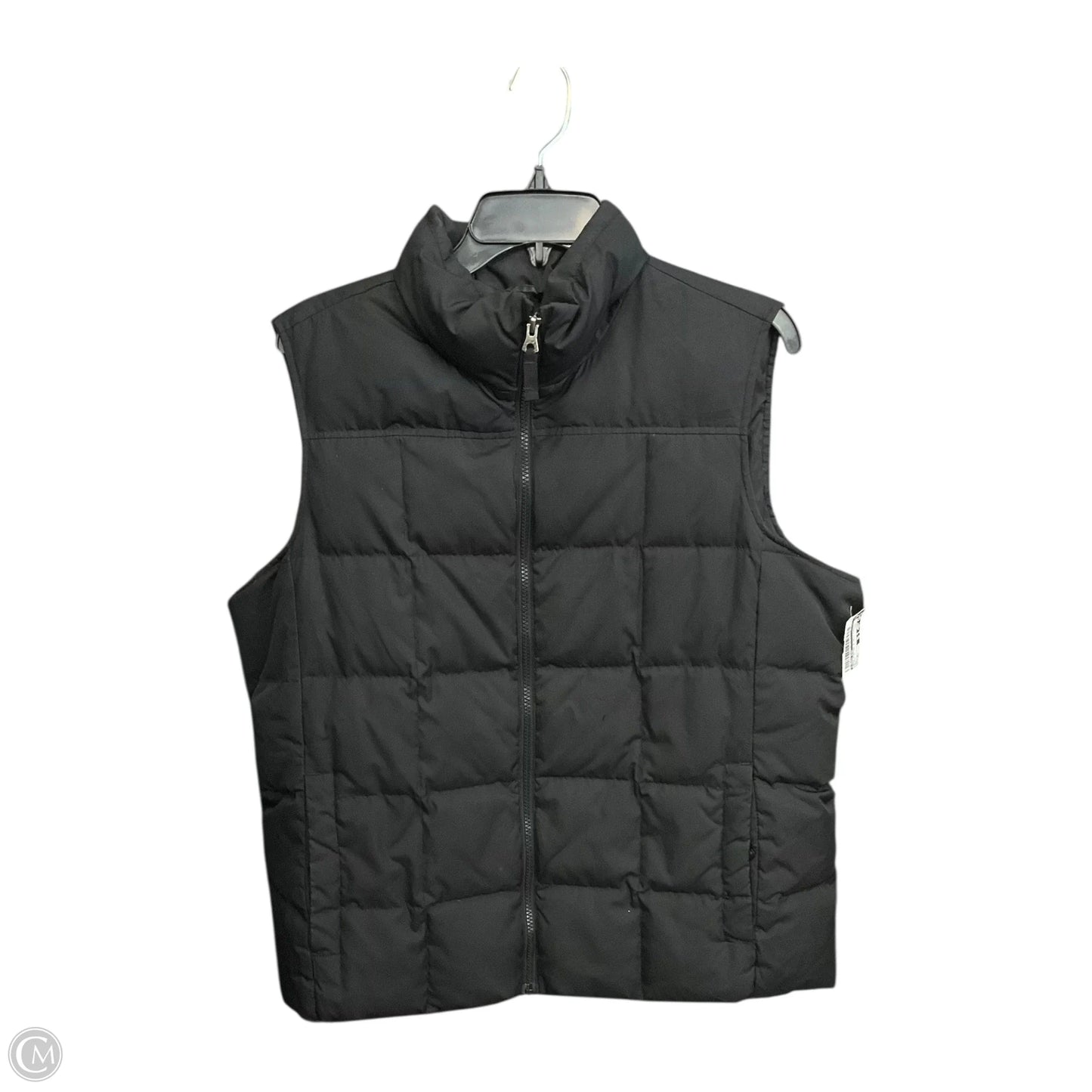 Vest Puffer & Quilted By Lands End In Black, Size: Xl