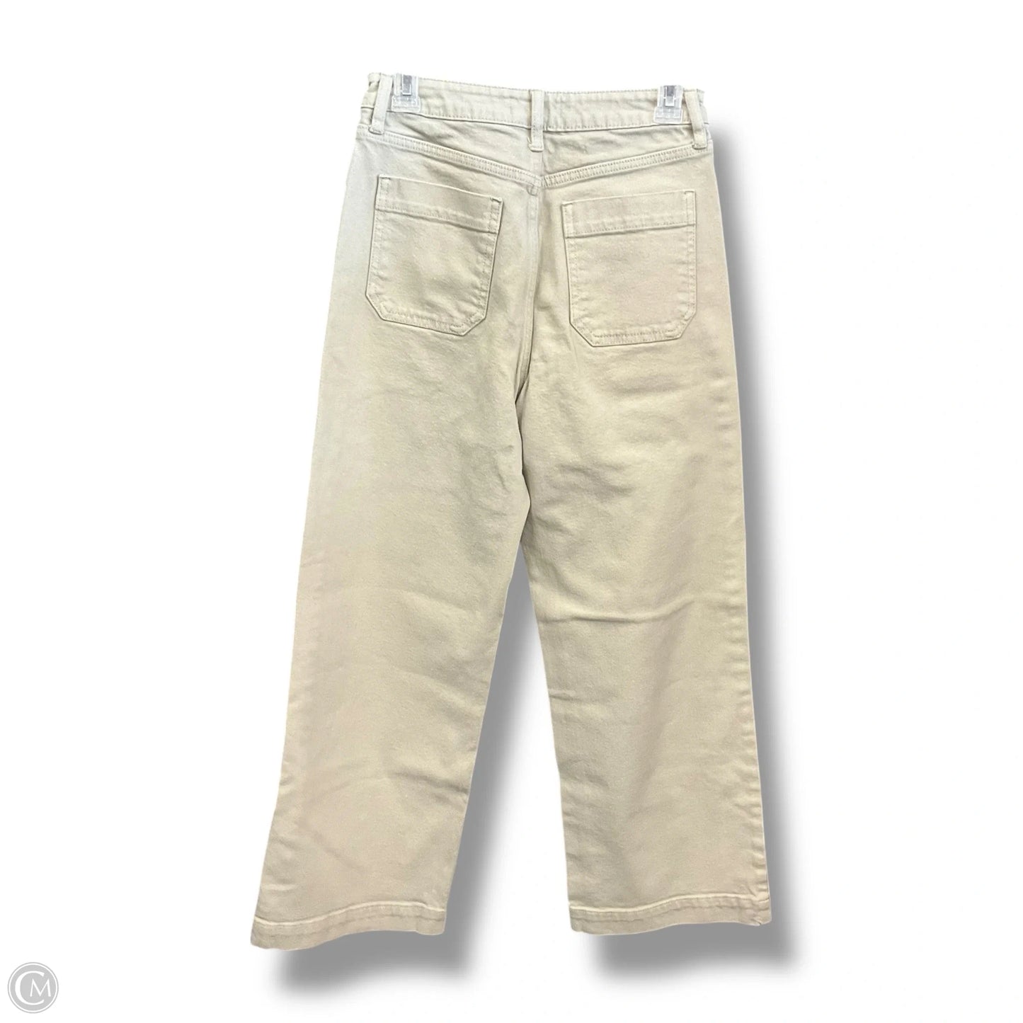 Jeans Wide Leg By Clothes Mentor In Green Denim, Size: 4