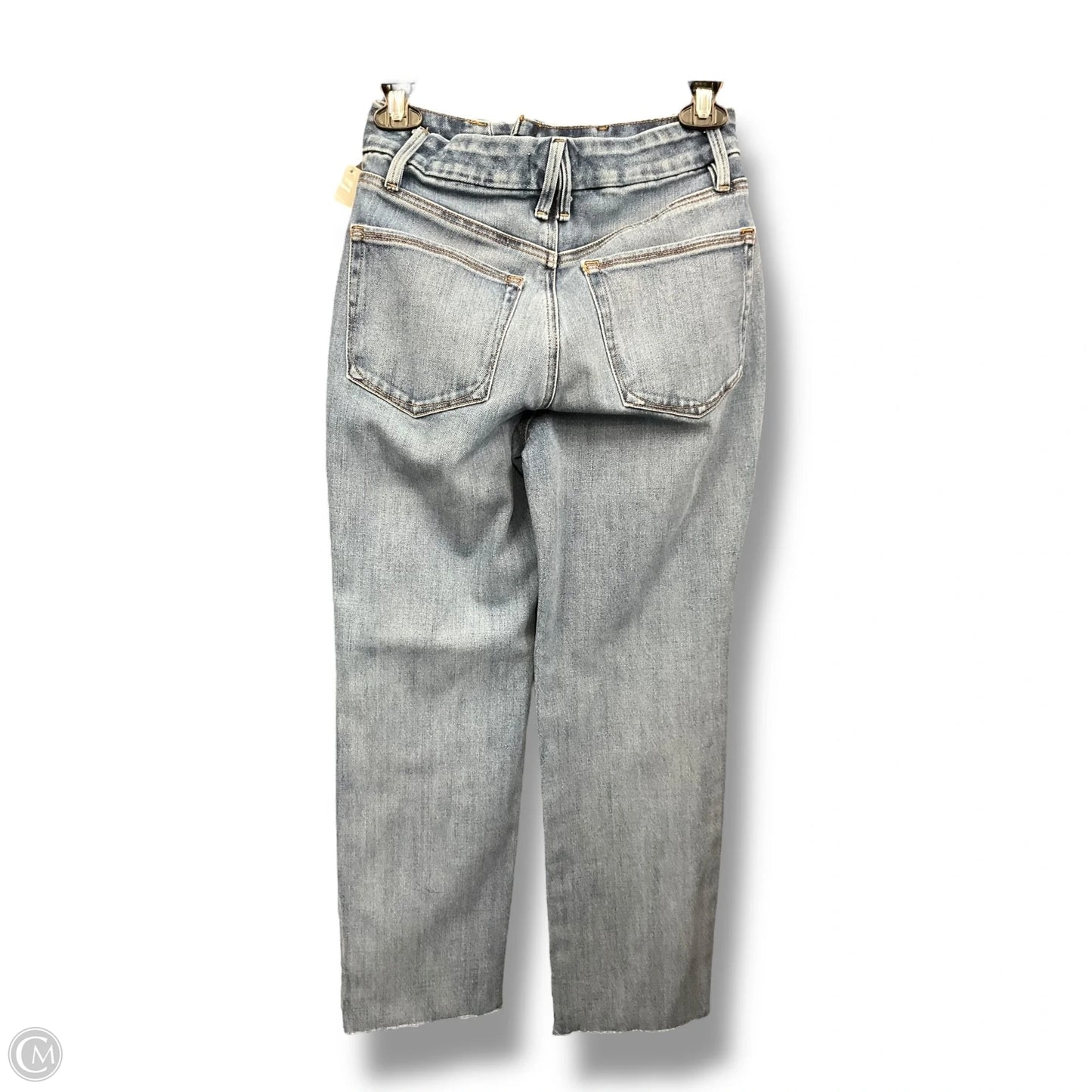 Jeans Skinny By Good American In Blue Denim, Size: 4