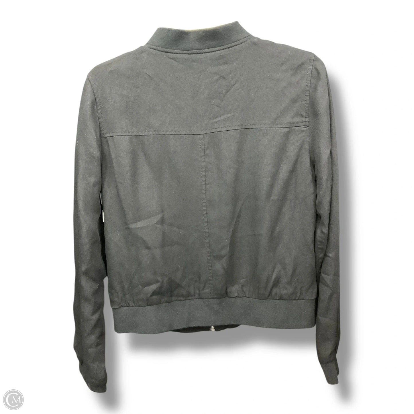 Jacket Moto By Banana Republic In Black, Size: M