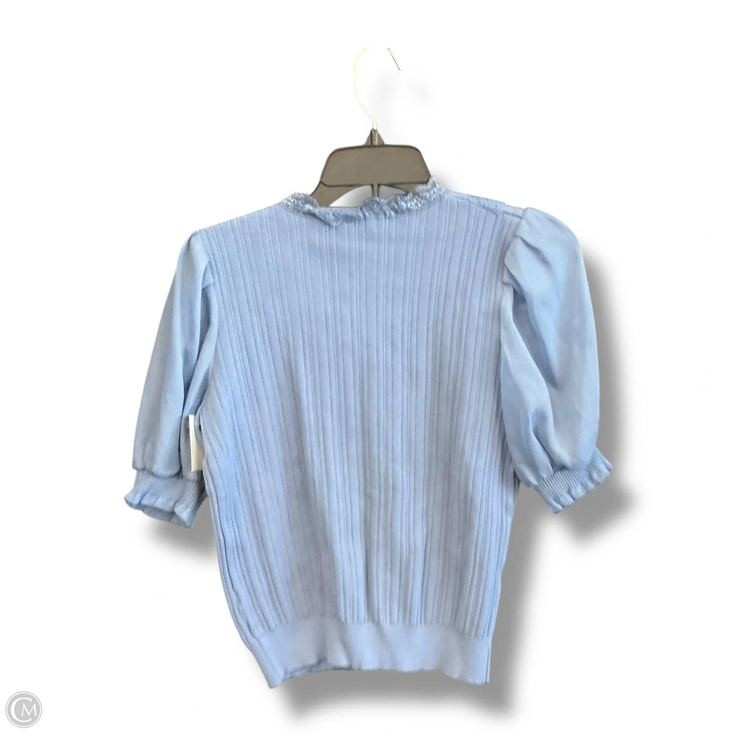 Top Short Sleeve By Code Blue In Blue, Size: M