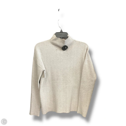 Top Long Sleeve By Christian Siriano In Tan, Size: Xs