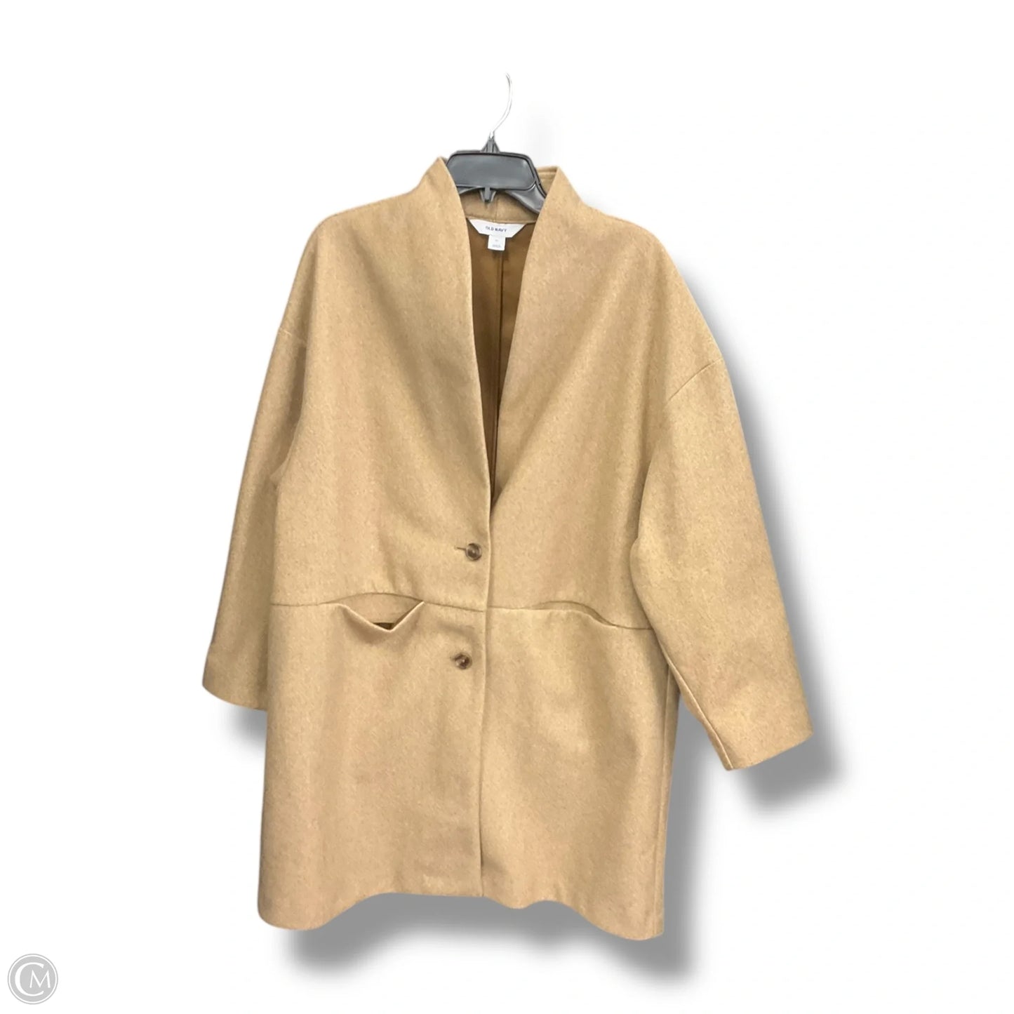 Jacket Moto By Time And Tru In Brown, Size: Xl