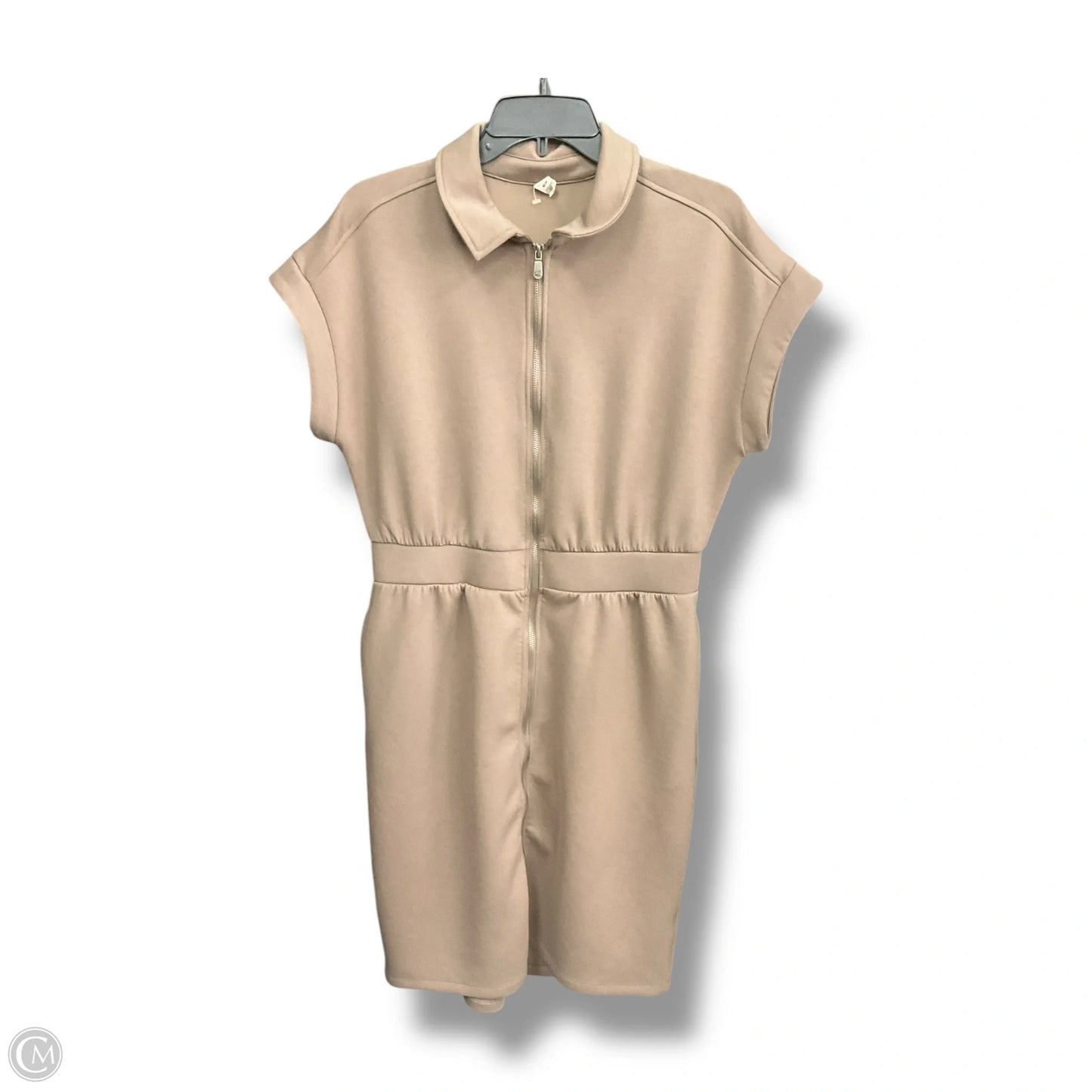 Athletic Dress By Kyodan In Tan, Size: M