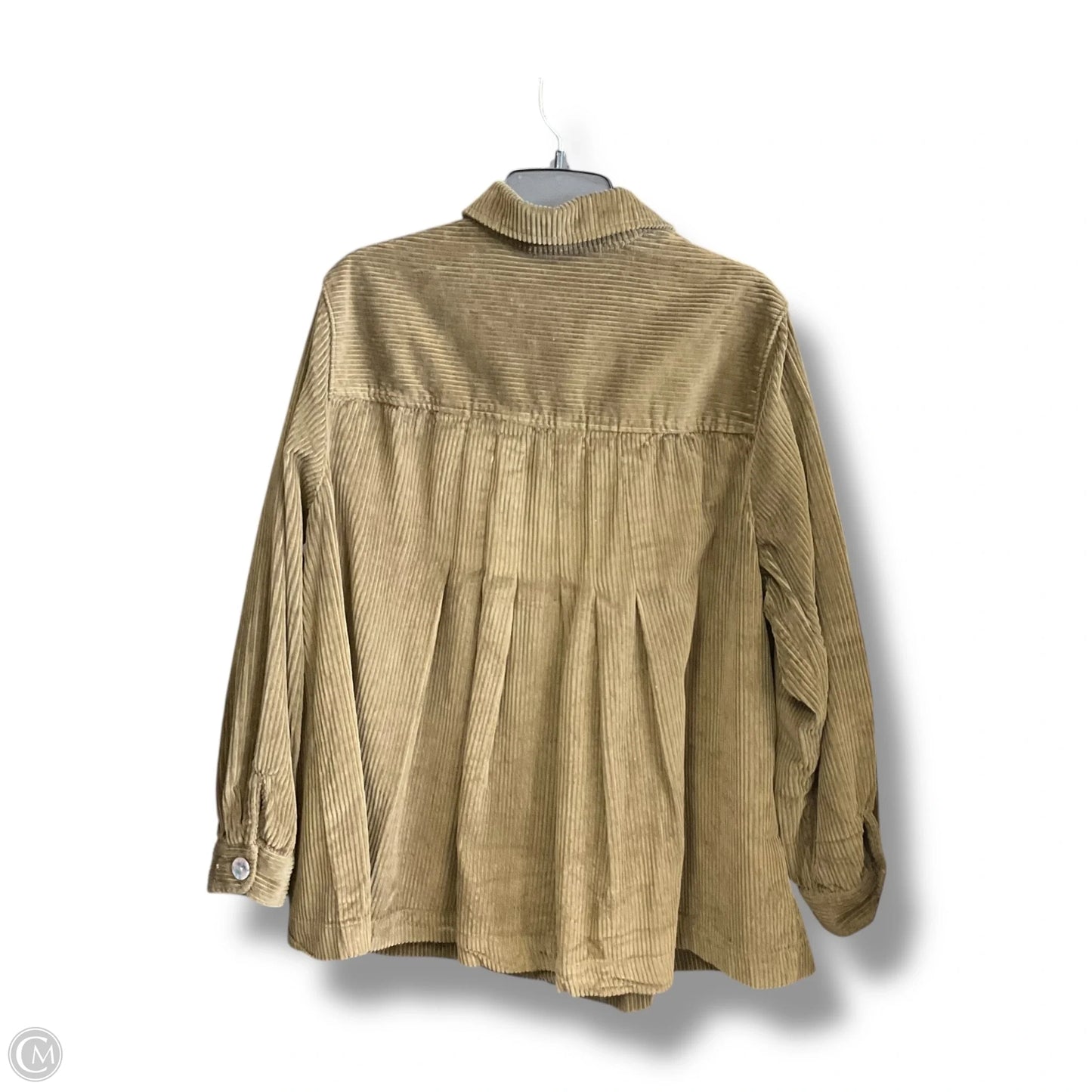 Jacket Moto By Woman Within In Green, Size: Xxl