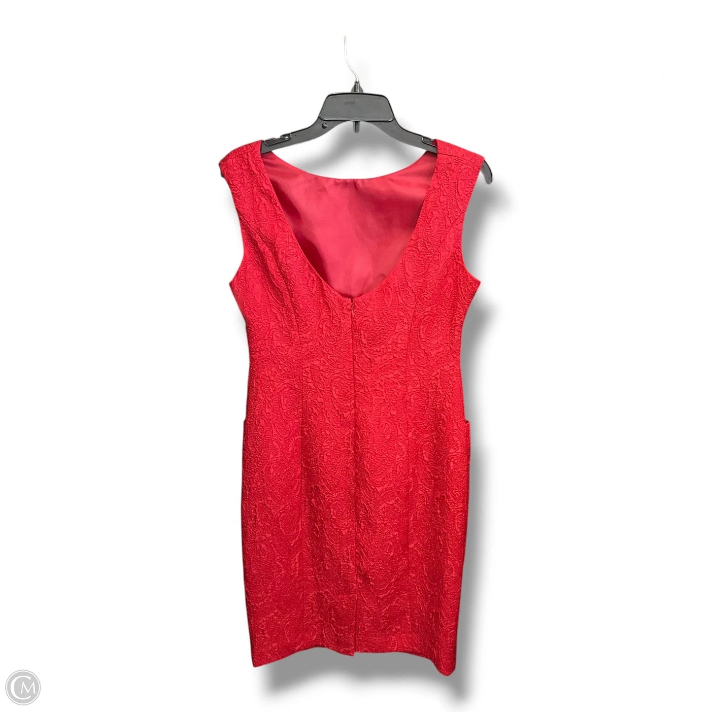 Dress Work By Evan-picone In Red, Size: Mp