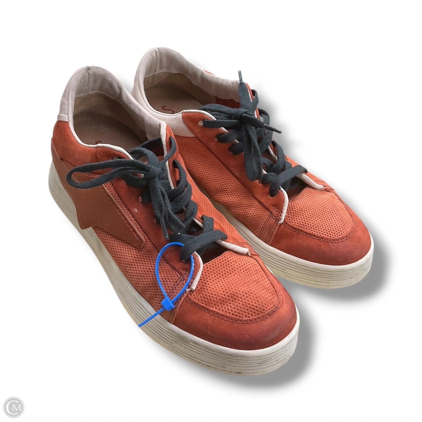 Shoes Luxury Designer By Golden Goose In Orange, Size: 8.5