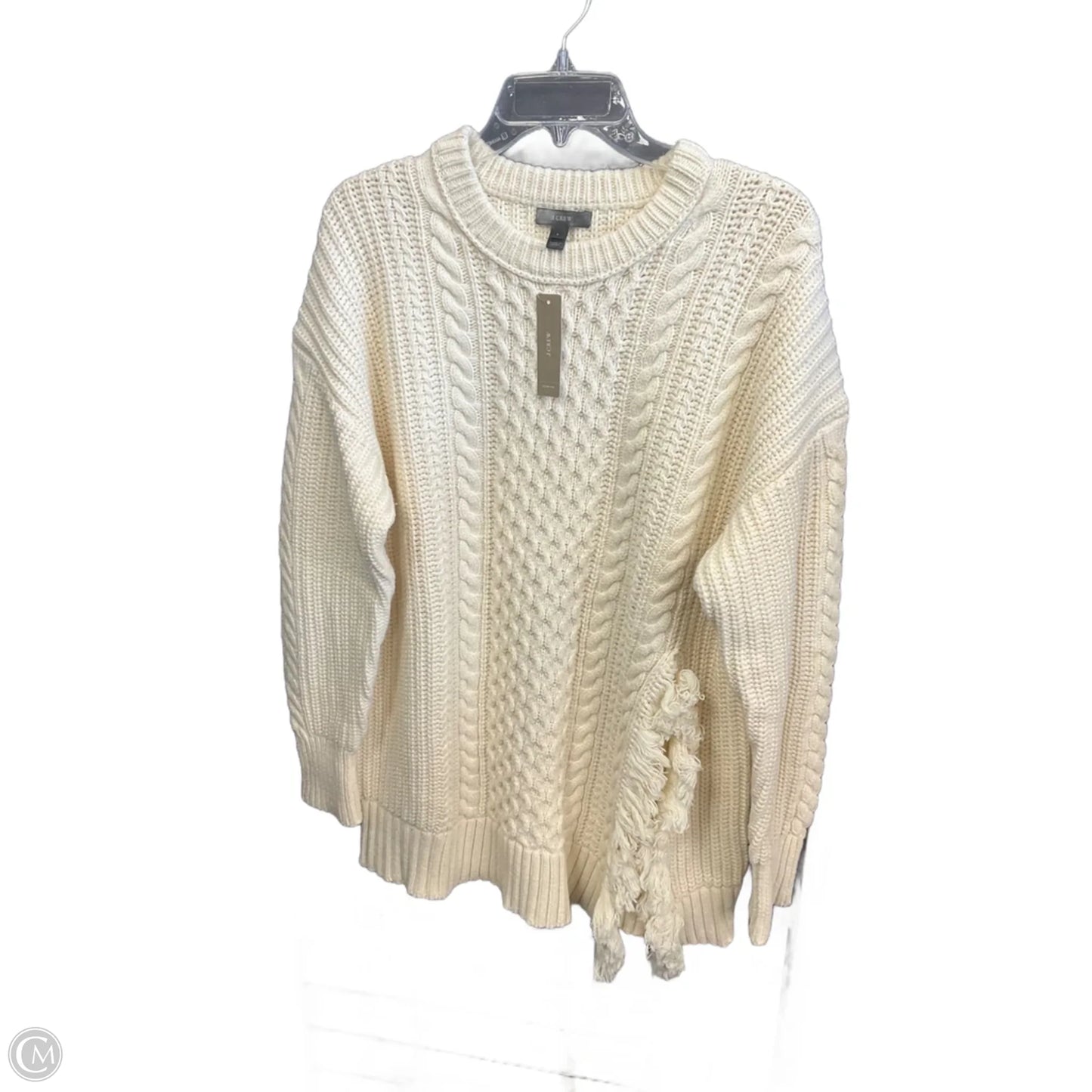 Sweater By J. Crew In Cream, Size: L