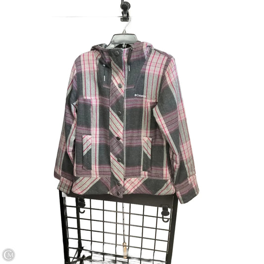 Jacket Other By Columbia In Plaid Pattern, Size: L