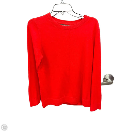 Sweater By Banana Republic In Red, Size: L