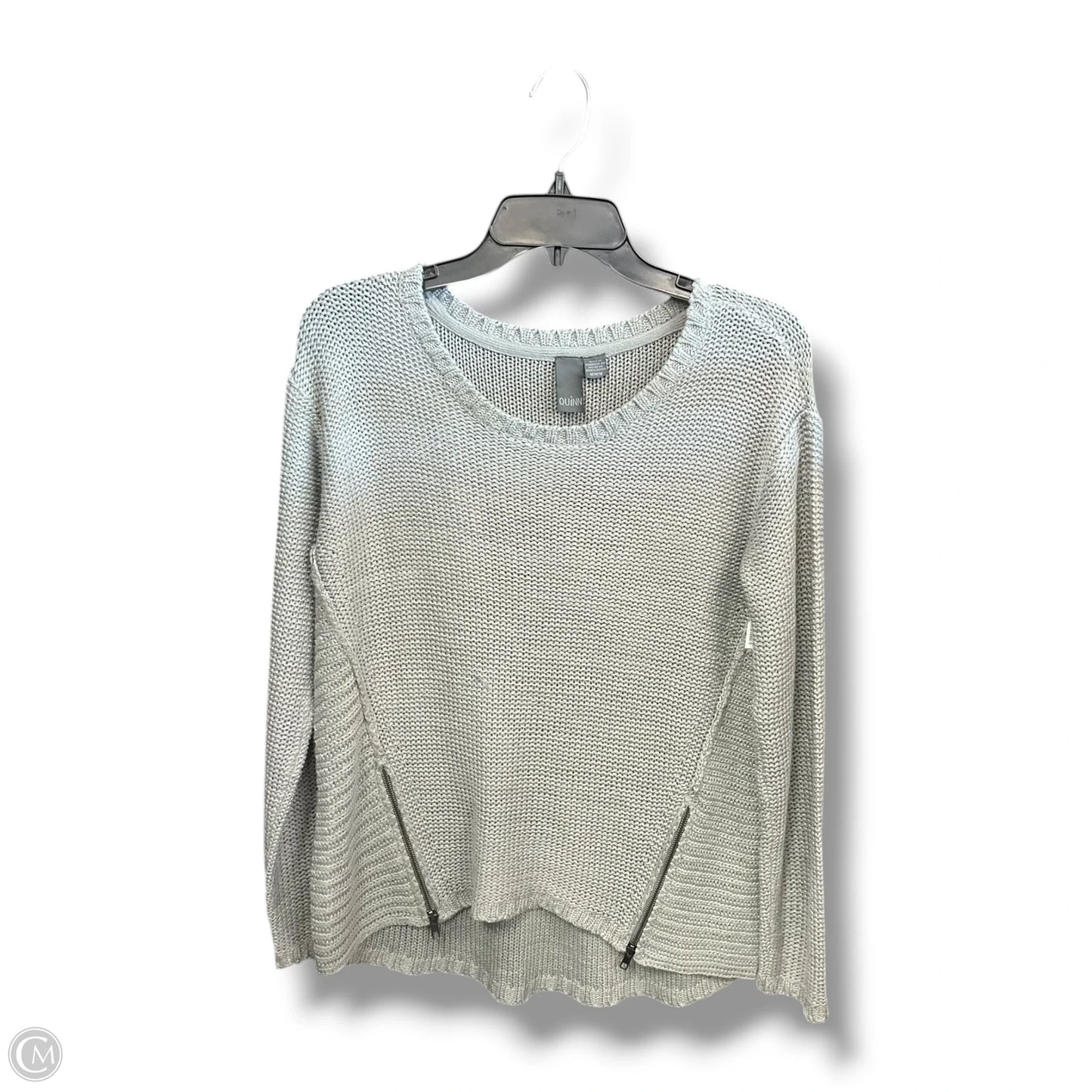 Sweater By Quinn In Grey, Size: M