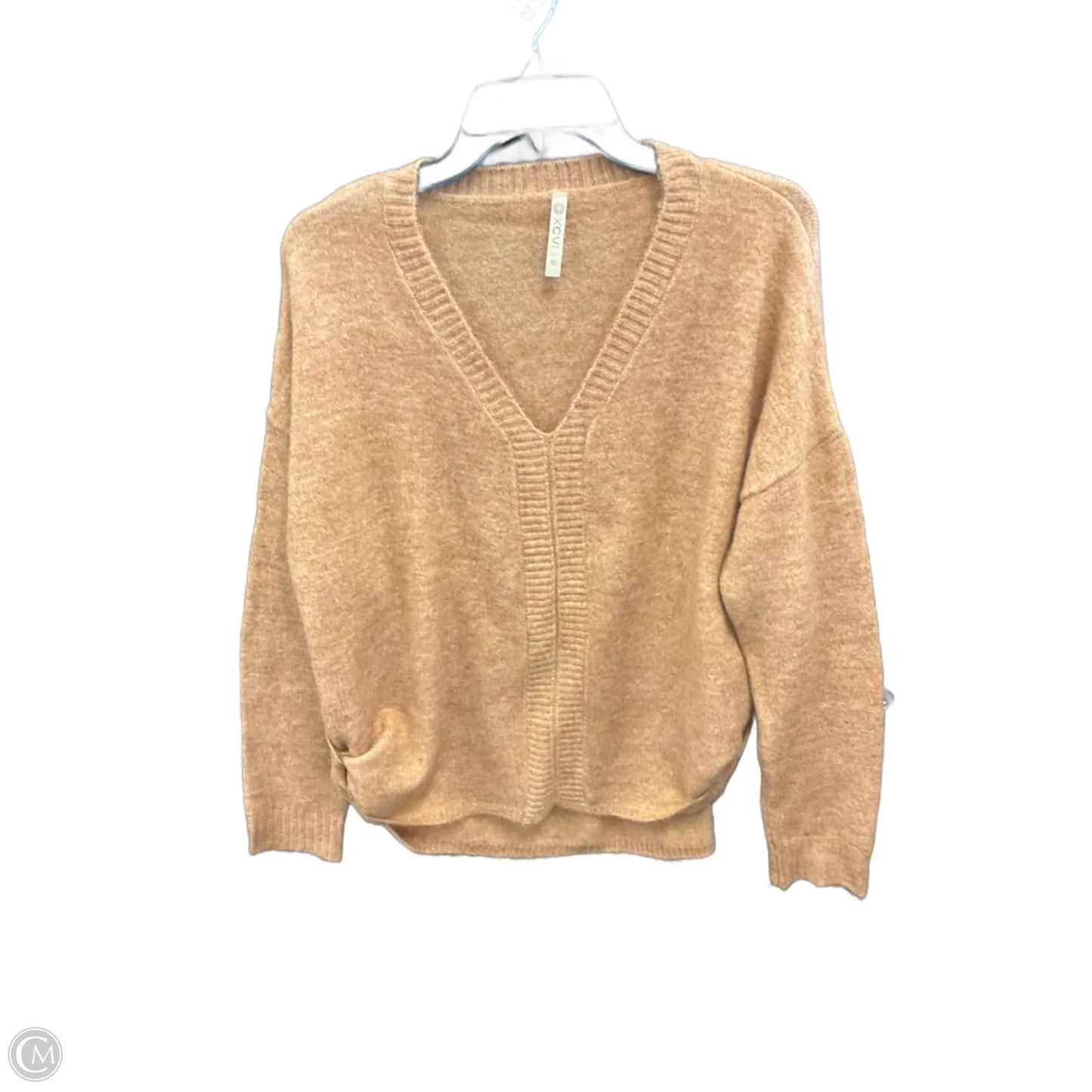 Sweater By Xcvi In Orange, Size: Xs