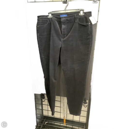 Pants Corduroy By Talbots In Black, Size: 16