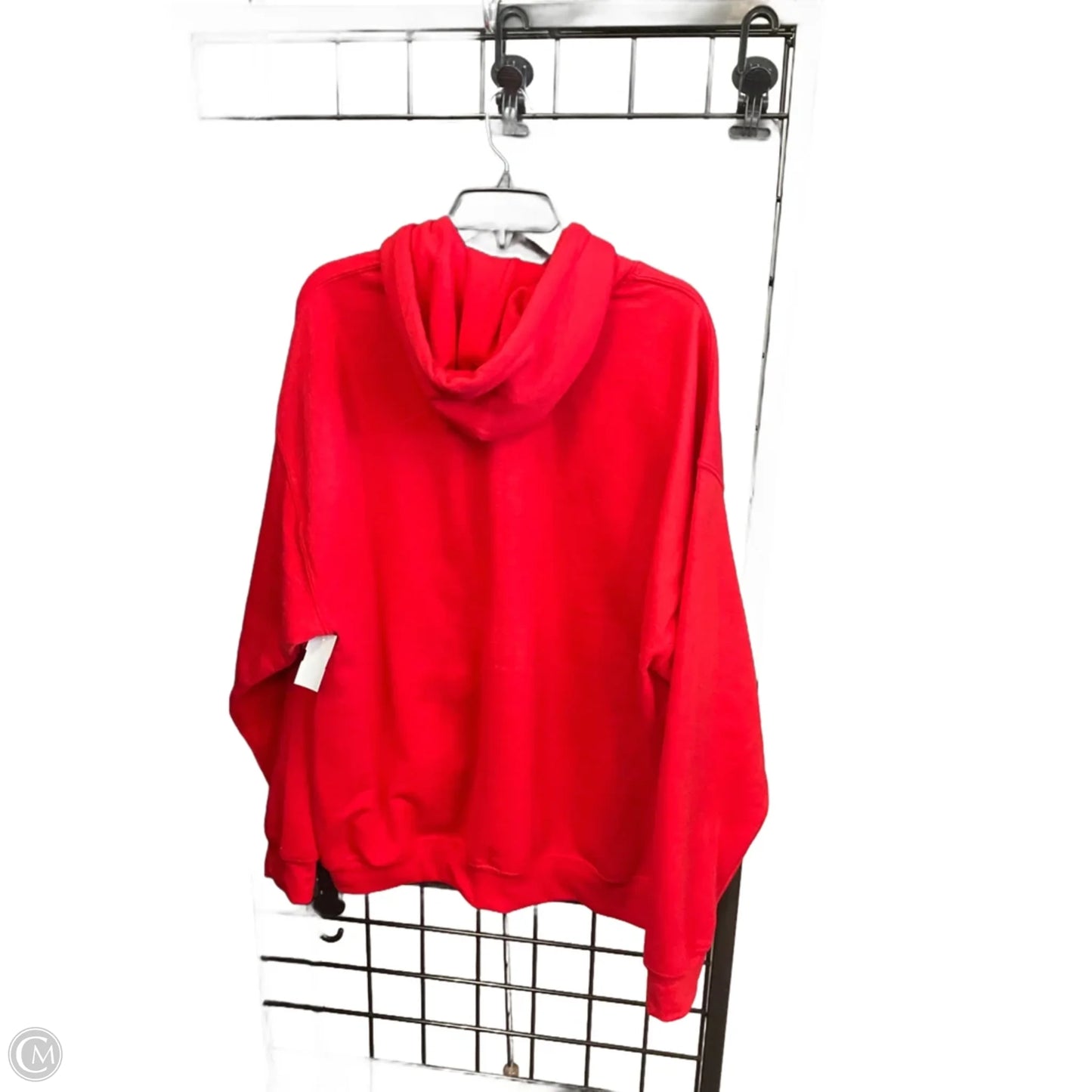 Sweatshirt Hoodie By Gildan In Red, Size: Xl