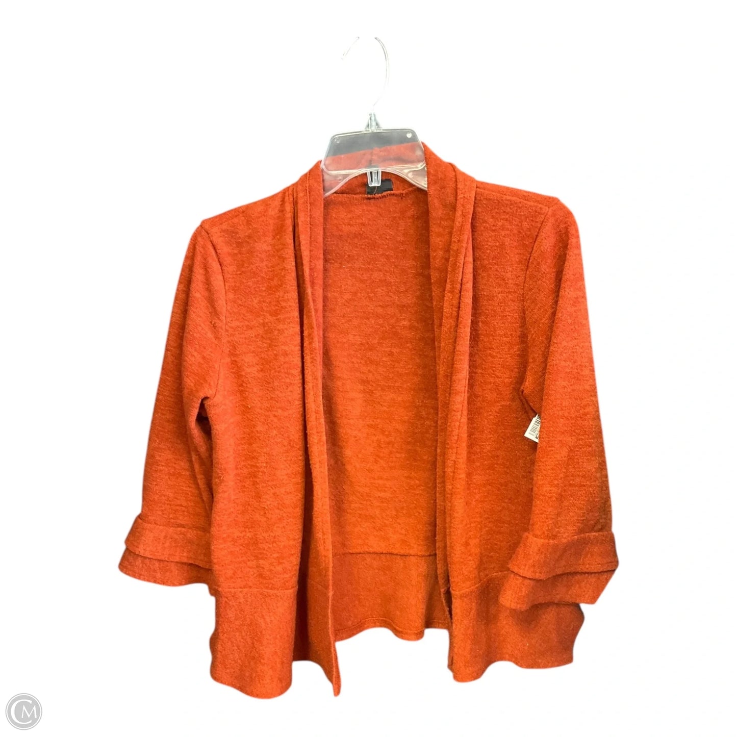 Cardigan By Rafaella In Orange, Size: Mp