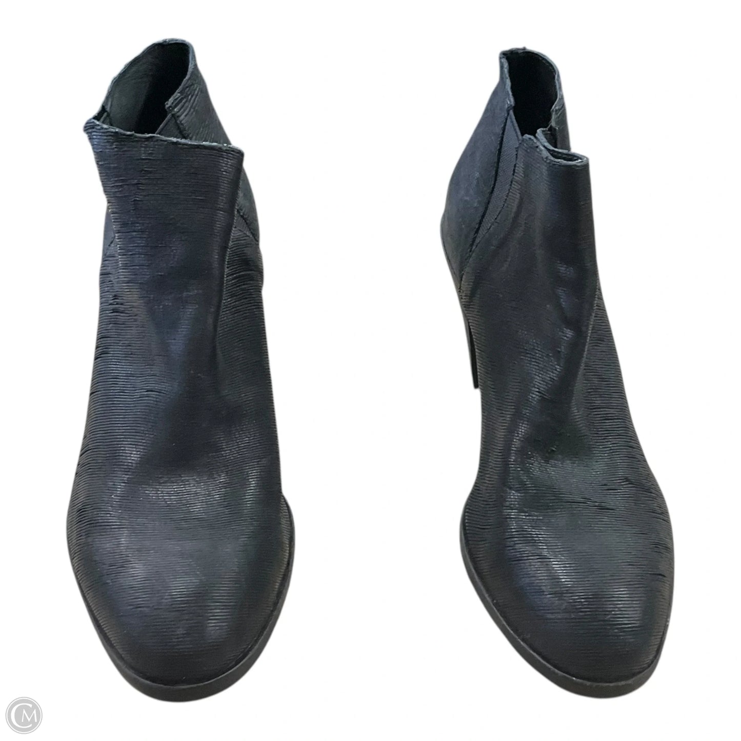 Boots Ankle Heels By Eileen Fisher In Black, Size: 9