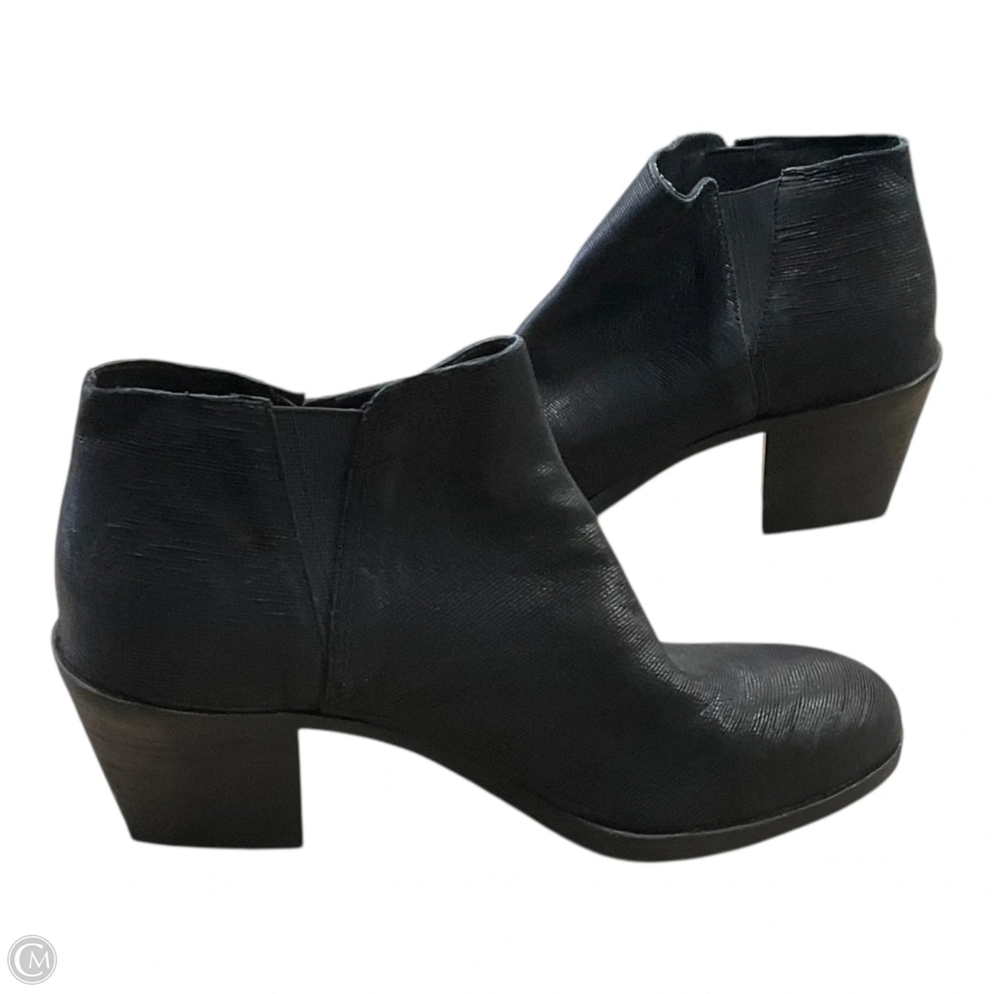 Boots Ankle Heels By Eileen Fisher In Black, Size: 9