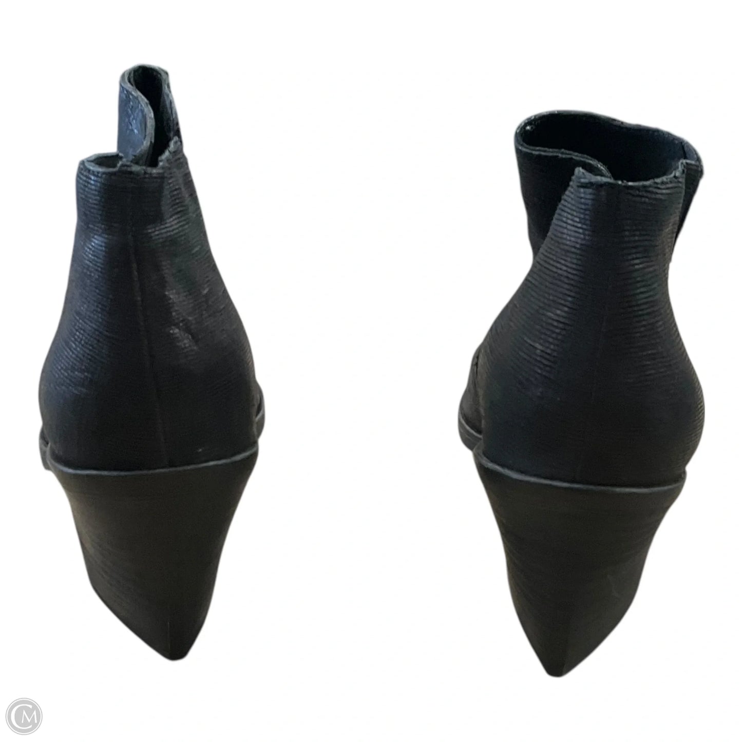 Boots Ankle Heels By Eileen Fisher In Black, Size: 9