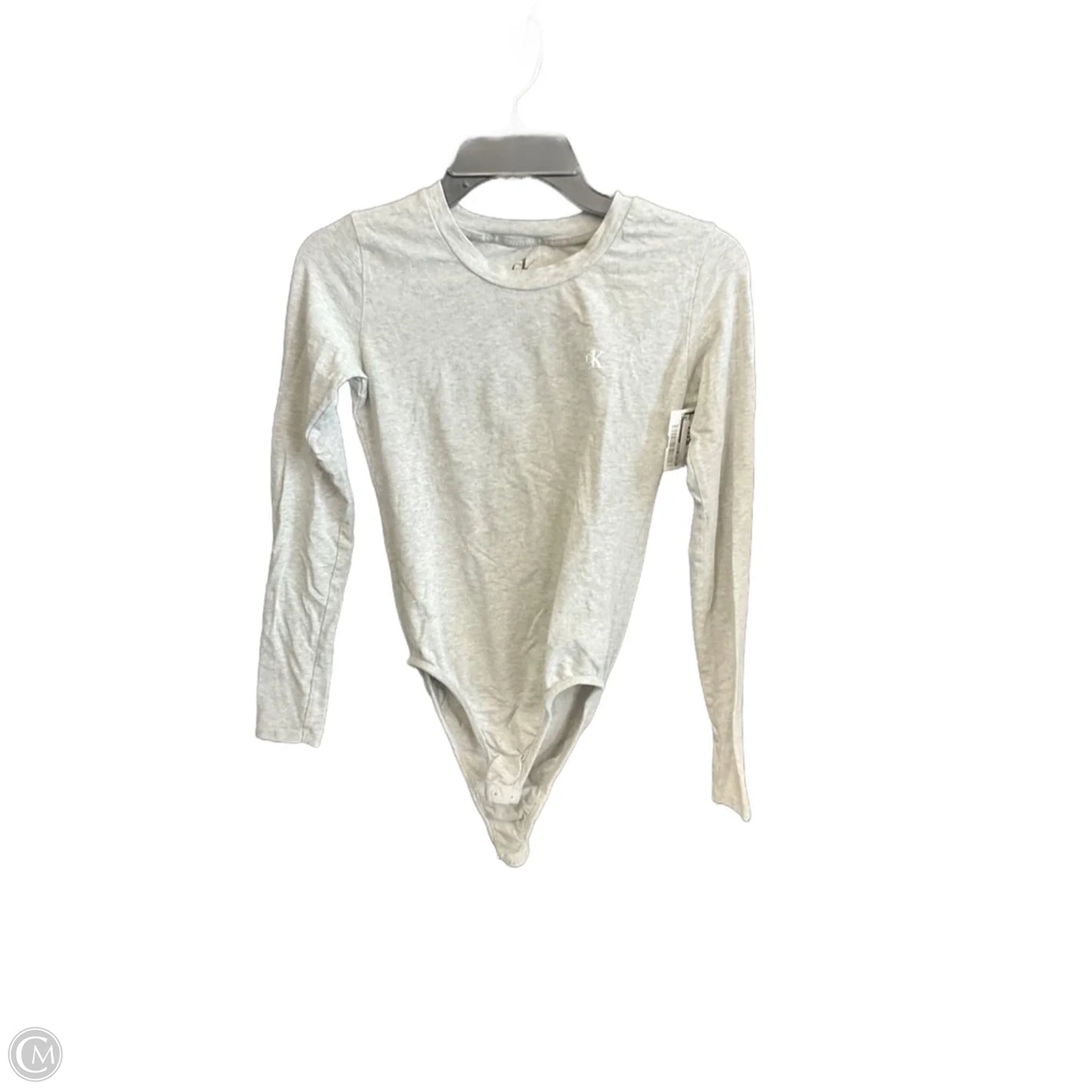 Bodysuit By Calvin Klein In Grey, Size: Xs