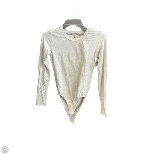 Bodysuit By Calvin Klein In Grey, Size: Xs