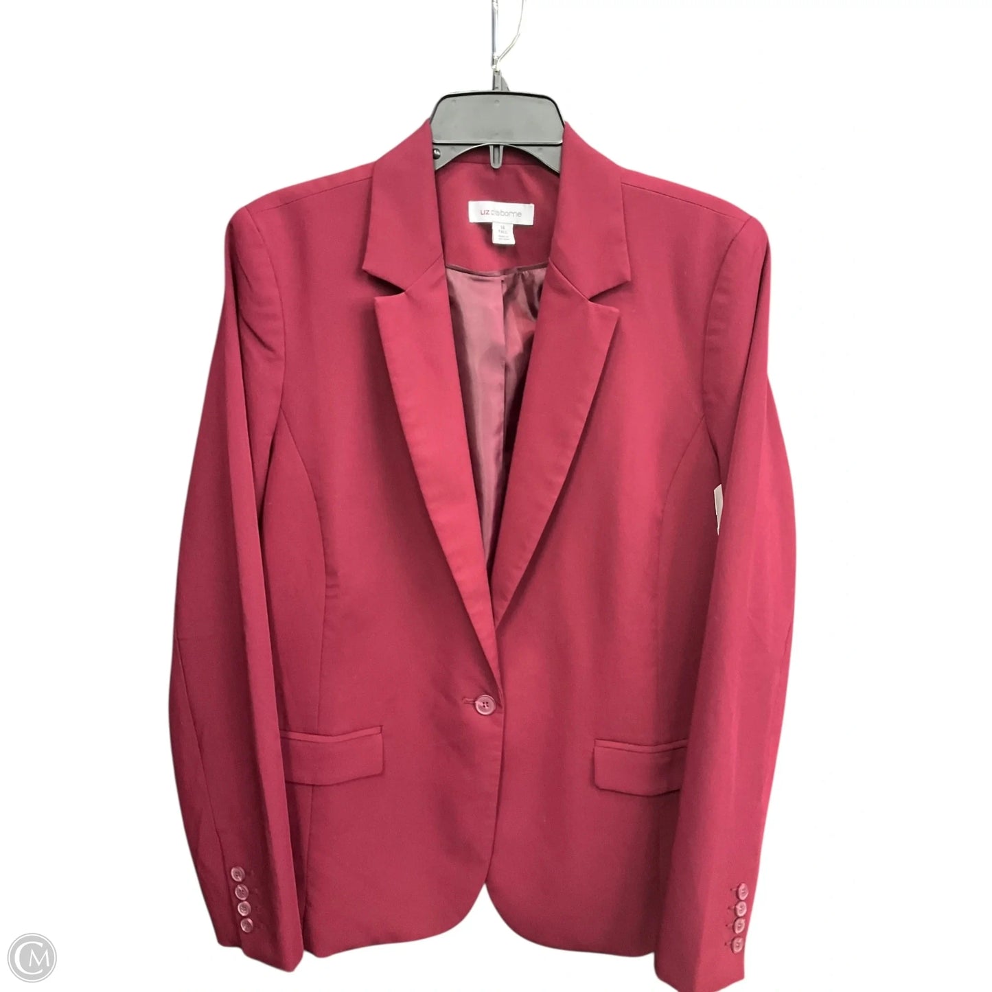 Blazer By Liz Claiborne In Red, Size: Xl