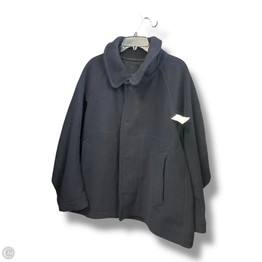 Jacket Windbreaker By Clothes Mentor In Black, Size: S